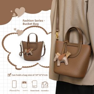 Somay | Shoulder Crossbody Tote Large Capacity Bucket Bag