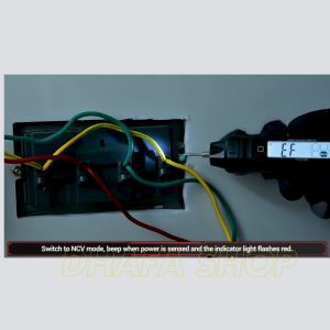 BARU ANENG Multimeter Digital Otomatis Tespen Listrik Pendeteksi Kabel Putus Pen Voltage - A3005