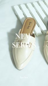 Sara Sara SALSA Sandal Sepatu Cewek Kekinian Bahan Karet Stylish Elegant / Sendal Slop Kondangan Kekinian