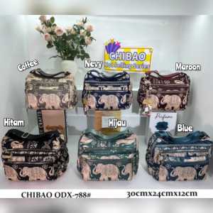 Tas Selempang Wanita Chibao Gajah CB788-QDX 7sleting