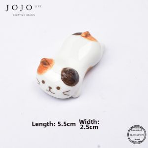 Ceramic Cat Shaped Chopstick Rest