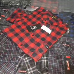 Kemeja laki laki dewasa panjang motif kotak