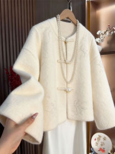 New Chinese Style Womens National Fashion Outerwear 2025 Popular Unique Retro Top High Quality Sensation Elegant