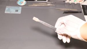 PENGOLES PASTA STAINLESS STEEL SPUDGER LOGAM 12 CM PENCONGKEL REPARASI