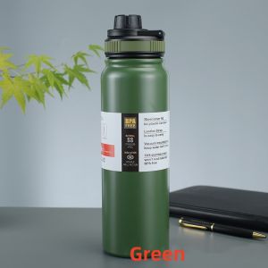600ML/800ML Outdoor Thermos Portable Kettle Water Bottle with Tea Filter 304 Stainless Steel Thermal Cup Leak-proof Flask Sports
