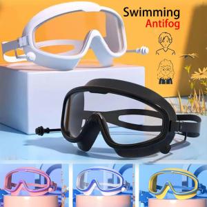 Professional Diving Glasses with High Definition - Silicone Material Safety Goggles for Adult Free-Diving Men Women & Pool Use