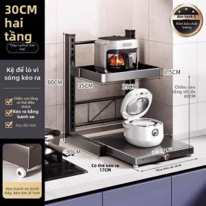 B&W | Giá Đa Năng Cho Lò Vi Sóng Và Nồi Cơm Điện