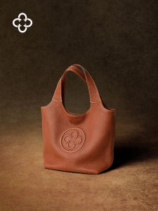 Italian Genuine Leather Mini Vest Retro Tote Bag Handbag