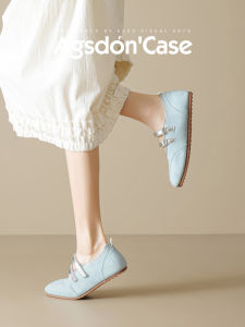 Agsdon | Hollow Breathable Mary Jane Flat Women Shoes