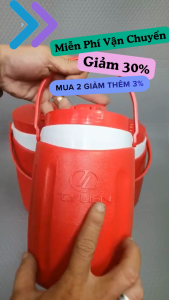 Bình Đá Giữ Nhiệt Có Nắp Bật TÝ LIÊN 12L 2L 3L Giữ Nhiệt Trên 8 Giờ Nhựa Cao Cấp Dày Dặn Giữ Lạnh Lâu Insulated Flip-Lid Bottle