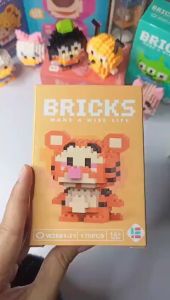Mainan Balok Susun Labubu & Blok Bangunan DIY 3D Puzzle Nano Block Mini Bricks Sanrio