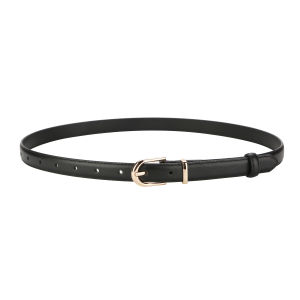 Thắt Lưng Da Mỏng Dành Cho Nữ Cổ Điển Khóa Ghim Vàng Thời Trang Dây Thắt Lưng Cho Quần Jean Váy Quần Nữ Phụ Kiện Trang Trí