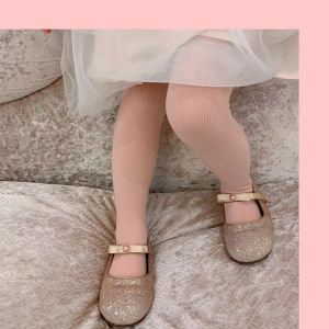 ทันสมัย ยืดได้ เด็กผู้หญิง ถุงน่อง ชั้นฐาน กางเกง ถุงเท้า สไตล์เกาหลี เสื้อผ้าเด็กทุกฤดูกาล เด็กทารก ถุงน่องเด็กผู้หญิง