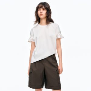 DUSHU | Antibacterial Pleated Cotton Top