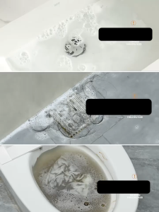 Ecoco High Pressure Toilet Plunger with Enlarge Suction for Toilet Bowl Sewer Blockage E25109