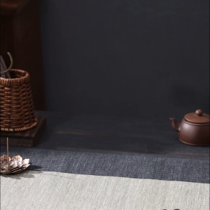 โต๊ะน้ำชาเบาะฉนวนความร้อนถาดรองแก้วด้านล่างขนมขบเคี้ยวผลไม้อบแห้งถาดเก็บผลไม้ไม้เนื้อแข็งหวายไม้ไผ่สานตารางถ้วยชา