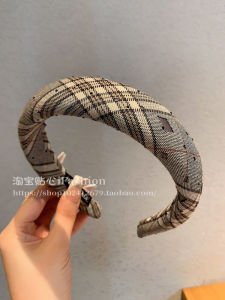 Fashionable Autumn Outdoors Women's Hairband Small Crowd Design Versatile Personality Headwear Fresh Outfit Accessory