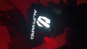 [FST] Toyota Alphard & Vellfire AGH40 Series Middle Door Light illuminated Logo Light