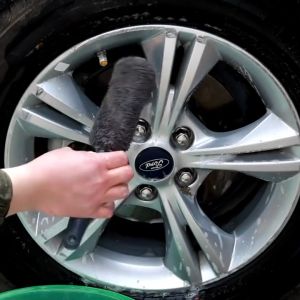CAR Detailer Duster Wheel Handle Microfiber Brush Sport Rims Cleaner Berus Tayar Berus Rim Car Care Washing Accesso 轮胎刷