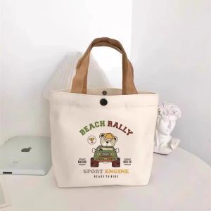 Convenient Tote Bag 2025 New Style Bear Print