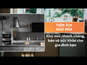 Máy hút mùi đảo Malloca Adel P3810 sơn hiệu ứng Pewter cao cấp điều khiển remote hút 700m3h