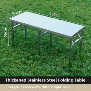 Foldable Stainless Steel Table