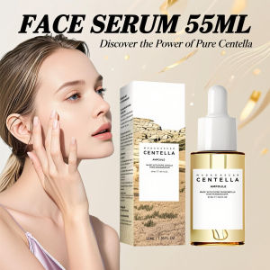Madagascar Centella Asiatica Serum 55ml - Sensitive skin soothing formula with acne fighting,deep moisturizing benefits for face