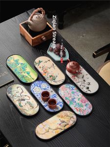 Chinese Style Absorbent Tea Tray