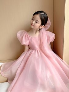 Birthday Princess INS Style Pink Dress