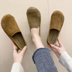 Soft Breathable Slip-resistant Wear-resistant Comfortable Matchable Single Shoes