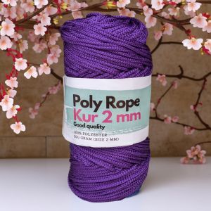 PAKET HEMAT BENANG RAJUT POLY ROPE 2 MM PAKET HEMAT