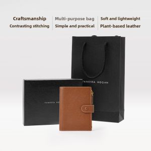 VANESSA HOGAN | Luxury Minimalist Genuine Leather Wallet