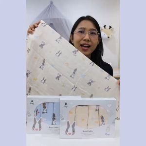 AIRY ผ้าอ้อมเด็ก รุ่น Lovely Bamboo ขนาด 27x27 นิ้ว
