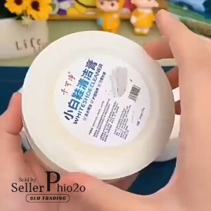 White Shoe Cleaner white shoe polish cream Leather cleaning cream Comes with a sponge for scrubbing Effectively removes