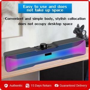 T&G NBY216L TWS Full RGB Light Wireless Bluetooth Speaker V5.1 Stereo Sound with USB AUX In TF Card & FM Radio Function