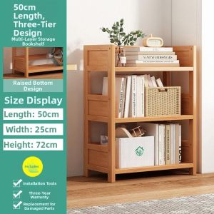 Storage Bookshelf Full Organization Cabinet