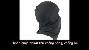 Khăn trùm kín đầu phượt thủ fullface Ninja chống bụi chống nắng 12K