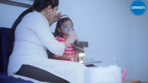 Omron Nebulizer NE - C101 Alat Bantu Pernapasan Portable
