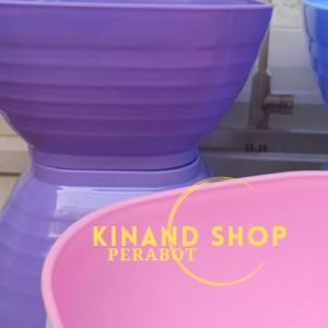 12 PCS Mangkuk SEBLAK JUMBO 7 NCH MANGKUK ULIR TEBAL GALXY MEWAH TERLARIS