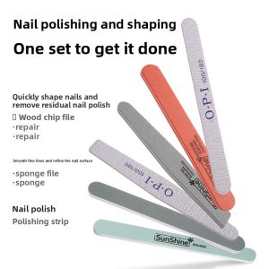 CHUBEISHI | Nail File Polisher Set with Sponge Buffing Sanding Strip