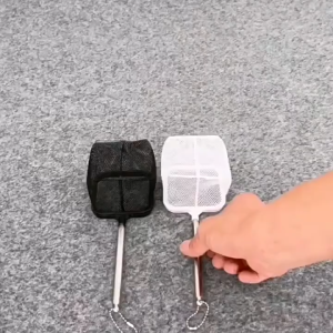 กระชอนตักปลา 3D ขนาดเล็กผ้าละเอียด แบบยืดหยุ่น สำหรับตักปลา กุ้ง หอย