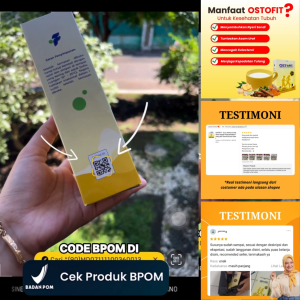 OSTOFIT - Susu Herbal Alami Multi-Pak untuk Nyeri Sendi & Reumatik 200gr