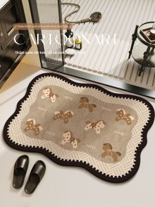 Thảm Nhà Tắm Thấm Nước Khô Nhanh Chống Trượt