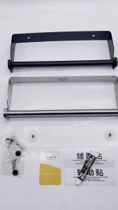 Kitchen Paper Towel Holder Wall Mounted Tissue Towel Rack Punch-Free Stainless Steel Towel Hanger