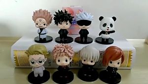Mô hình nhân vật đứng/ngồi Chú thuật hồi chiến Inumaki Yuji Itadori Sukuna Satoru Gojo Megumi Nobara Jujutsu Kaisen