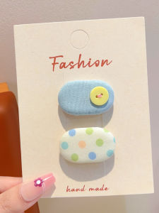Macaron Dots Dog Hair Clips Pet Hair Accessories