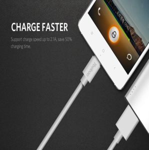 Yoobao YB-402 Micro USB Fast Charging Data Cable 2.4A
