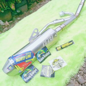 Knalpot norifumi rocket 4 klx crf dtracker wr tiger scorpio viar cross full sistem kenalpot motor