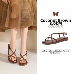 Daphne | Braided Strap Sandals Summer Platform Wedge