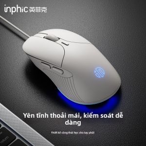 inphic | Silent Ergonomic Gaming Mouse Wired